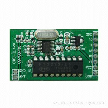 Super-hetero-dyne, RF module, CE, FCC certification